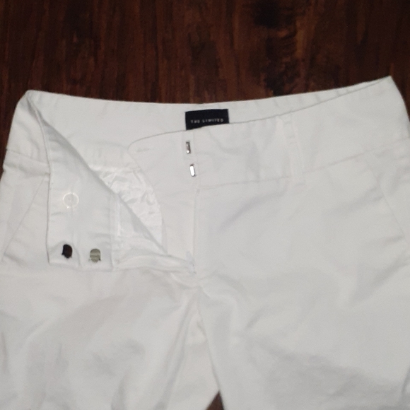 White cropped capri - Picture 3 of 7